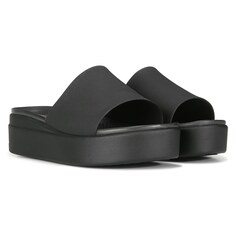 Женские шлепанцы на платформе Brooklyn Crocs, черный