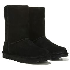 Женские короткие водонепроницаемые зимние ботинки Elle Bearpaw, черный