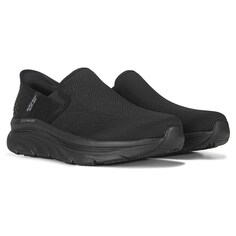 Мужские слипоны D&apos;Lux Walker Oxford Wide Slip On Skechers, черный