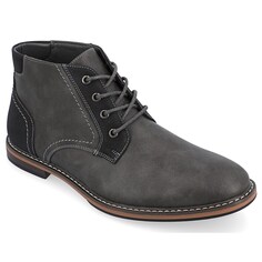Мужские ботинки чукка с широким простым носком Franco Vance Co., цвет charcoal