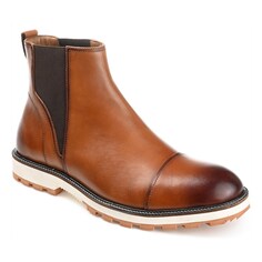 Мужские ботинки челси Jaylon с коротким носком Thomas &amp; Vine, цвет cognac leather