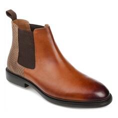 Мужские ботинки челси Oswald с простым носком Thomas &amp; Vine, цвет cognac leather