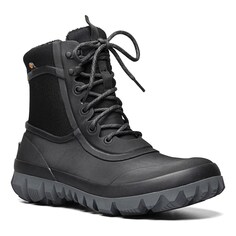 Мужские водонепроницаемые зимние ботинки на шнуровке Arcata Urban Bogs, черный
