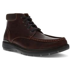 Мужские ботинки Rowan Moc Toe на шнуровке Dockers, коричневый