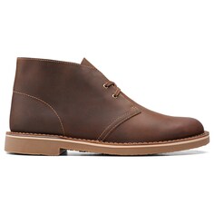 Мужские ботинки чукка Bushhacre 3 среднего/широкого размера Clarks, цвет beeswax leather