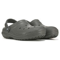 Мужские классические сабо на ворсовой подкладке Crocs, серый