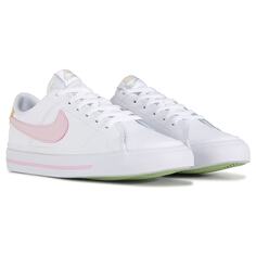 Детские низкие кеды Court Legacy Big Kid Nike, белый