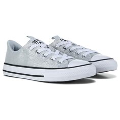 Детские низкие кеды Chuck Taylor All Star Rave Little Kid Converse, серебряный