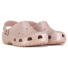 Детские классические сабо Little/Big Kid Crocs, розовый