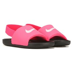 Детские сандалии-шлепанцы Kawa для малышей/малышей Nike, розовый