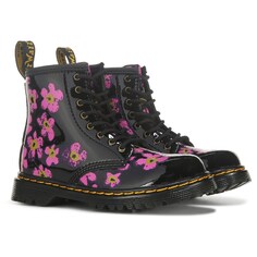 Детские боевые ботинки 1460 для малышей Dr. Martens, черный