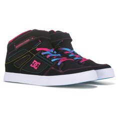 Детские кроссовки для скейтбординга Pure High Top EV Little/Big Kid Dc Shoes, черный