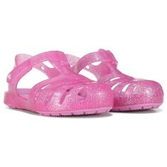 Детские сандалии Isabella Jelly для малышей Crocs, розовый