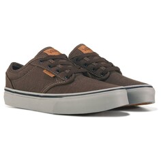 Детские низкие кеды Atwood Little/Big Kid Vans, коричневый