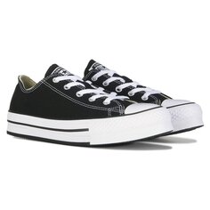 Детские низкие кеды Chuck Taylor All Star Lift Big Kid Converse, черный