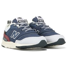 Детские кроссовки без шнуровки 997H в стиле ретро для малышей New Balance, индиго