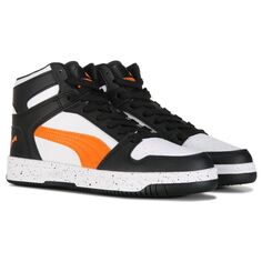 Детские высокие кеды Rebound Layup Big Kid Puma, белый