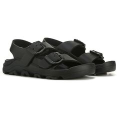 Сандалии Kids Essentials Mogami со стелькой для малышей/маленьких детей Birkenstock, черный