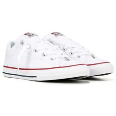 Детские низкие кроссовки Chuck Taylor All Star Street Little Kid Converse, белый