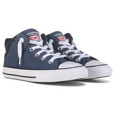 Детские туфли средней высоты Chuck Taylor All Star Axel Little Kid Converse, синий