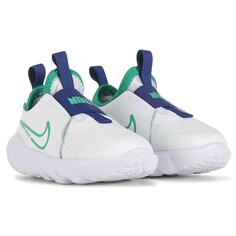 Детские беговые кроссовки Flex Runner 2 для малышей/малышей Nike, белый