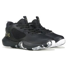 Баскетбольные кроссовки Kids&apos; Lockdown 6 Little Kid Under Armour, черный