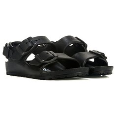 Сандалии Kids&apos; Essentials Milano со стелькой для малышей/маленьких детей Birkenstock, черный