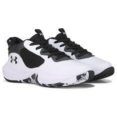 Баскетбольные кроссовки Kids&apos; Lockdown 6 Little Kid Under Armour, белый