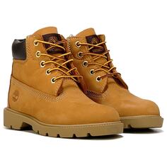 Детские классические ботинки Little Kid 6 дюймов Timberland, цвет wheat