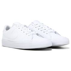 Детские низкие кеды Court Legacy Big Kid Nike, белый