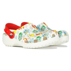 Детские классические сабо Pokemon Little/Big Kid Crocs, мультиколор