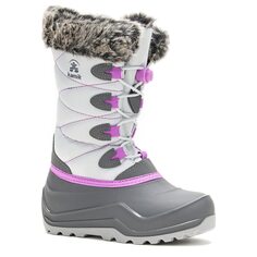 Детские водонепроницаемые зимние ботинки Snow Gypsy 4 для маленьких/больших детей Kamik, серый