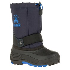 Детские водонепроницаемые зимние ботинки Rocket для малышей/маленьких детей Kamik, синий