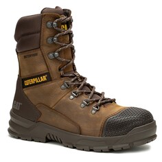 Мужские рабочие ботинки Accomplice X 8 дюймов, средний/широкий стальной носок Caterpillar, коричневый