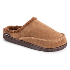 Мужские тапочки-сабо из искусственной замши Muk Luks, цвет camel