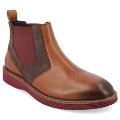 Мужские ботинки челси Ventura с простым носком Thomas &amp; Vine, цвет cognac