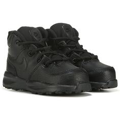 Детские ботинки Manoa на шнуровке для малышей Nike, черный