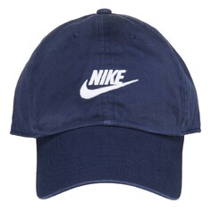 Мытая шапка Club Futura Nike, белый