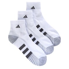 Набор из 3 мужских носков с мягкой подкладкой 3.0 до щиколотки Adidas, белый