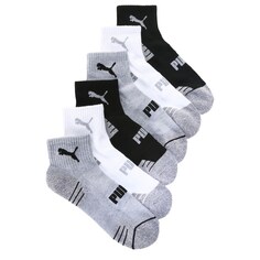 Набор из 6 мужских носков до щиколотки Puma, серый