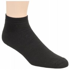 Набор из 6 мужских носков большого размера с низким вырезом Sof Sole, черный
