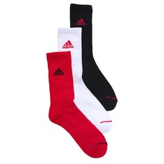 Набор из 3 мужских классических носков с мягкой подкладкой 2.0 Crew Adidas, черный