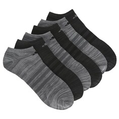 Набор из 6 мужских носков Superlite No Show, 6 шт. Adidas, серый