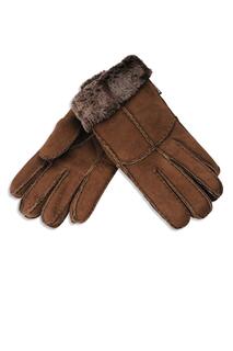 Женские перчатки из мериносовой овчины Nordvek, коричневый