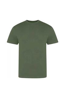 100 футболка оверсайз AWDis, зеленый