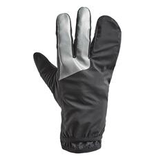 Компактные водонепроницаемые ветрозащитные перчатки Decathlon Triban, черный