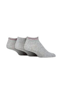3 пары модных спортивных спортивных носков из 100% переработанного хлопка SOCKSHOP TORE, серый