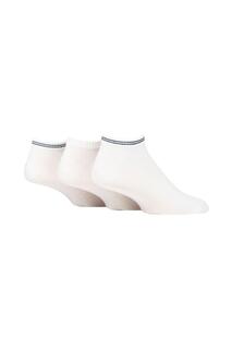 3 пары модных спортивных спортивных носков из 100% переработанного хлопка SOCKSHOP TORE, белый