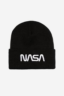 Шапка космической станции NASA, черный