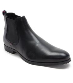 Ботинки челси в деловом стиле «Реджи». Удобные и стильные кожаные ботинки. Thomas Crick, черный